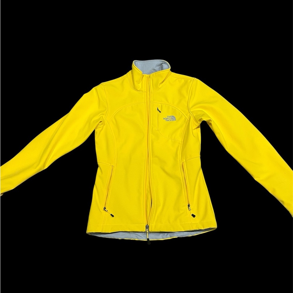 The North Face Yellow Ski Jacket for Outdoor Adventures